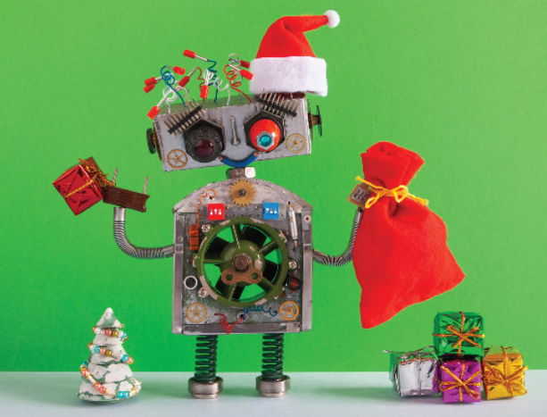 Christmas robot