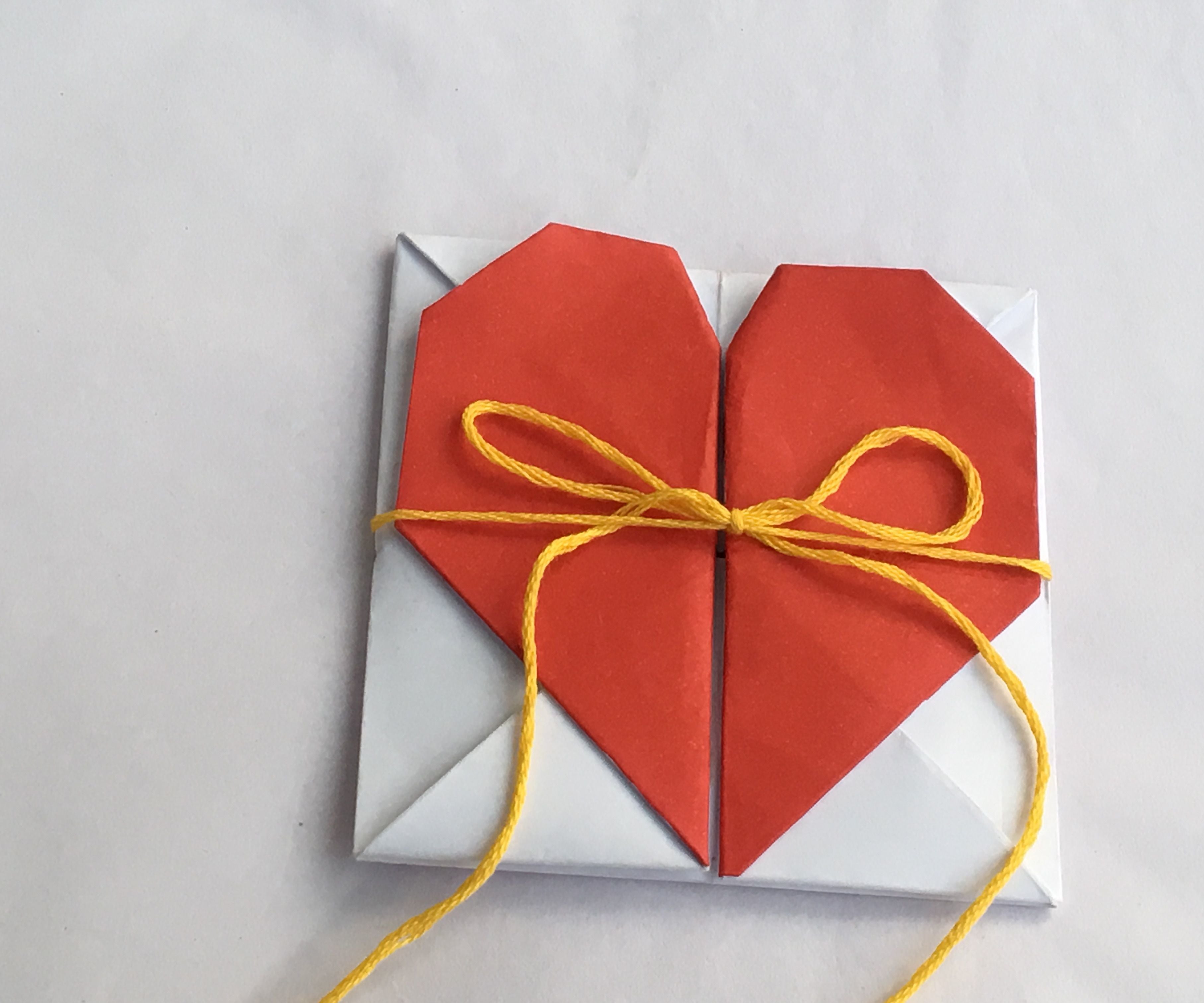 origami heart box
