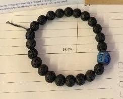 lava bead bracelet