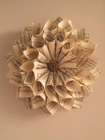 paper wreath