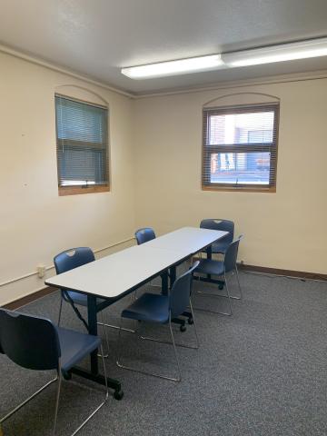 small meeting room tables and chairs