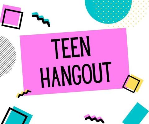 teen hangout graphic