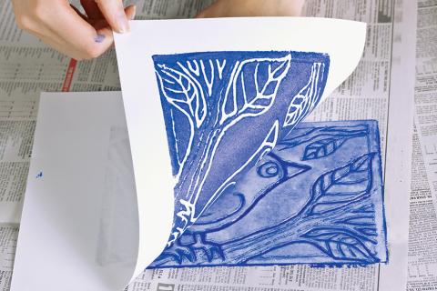 block printing