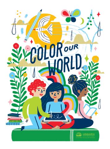 Color Our World CSLP poster
