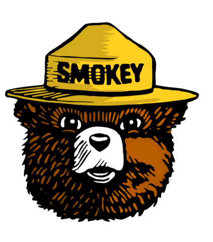 Smokey Bear clipart