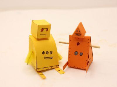 marble powered robots