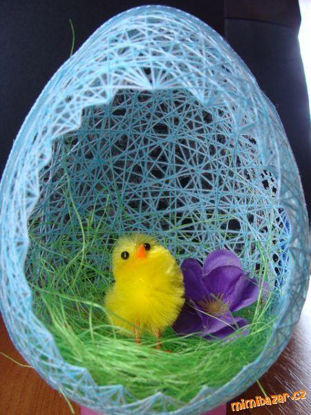 Easter Egg String Basket