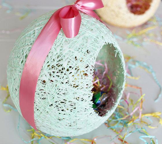 Easter Egg String Basket