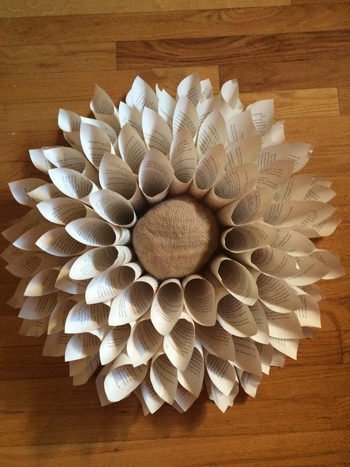 paper wreath